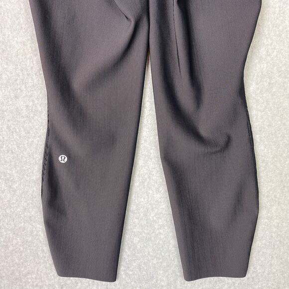 Lululemon Base Pace High-Rise Tight 25" Women's Size 10 in Two-Tone Ribbed - Picture 6 of 10